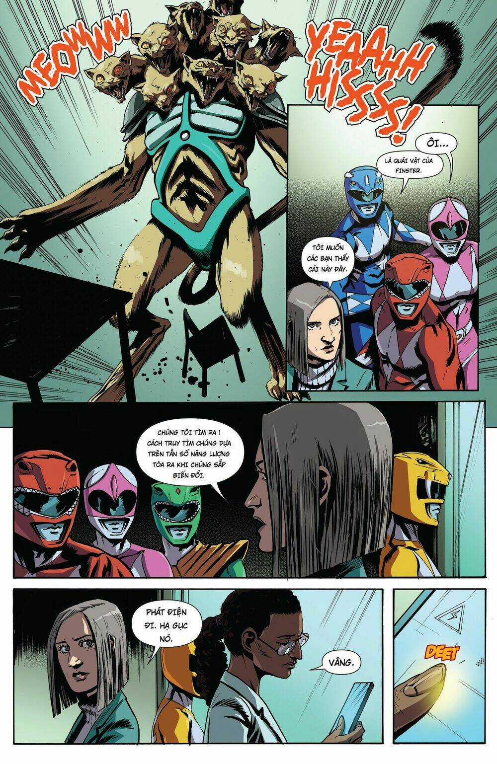 Mighty Morphin Power Rangers Chapter 21 trang 11