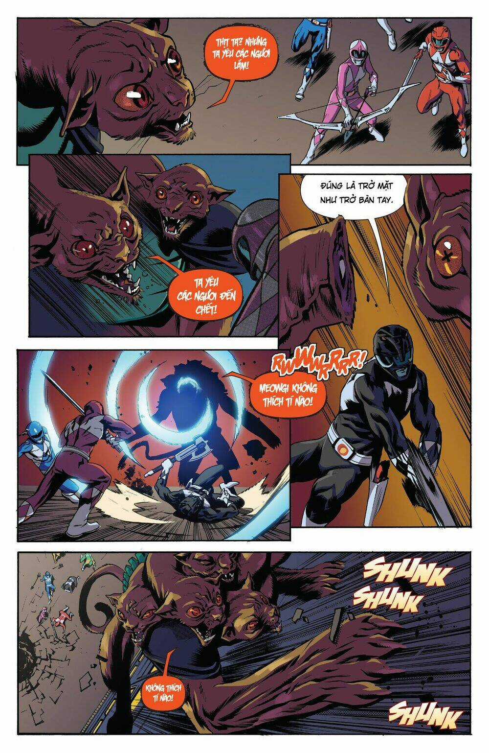 Mighty Morphin Power Rangers Chapter 21 trang 15