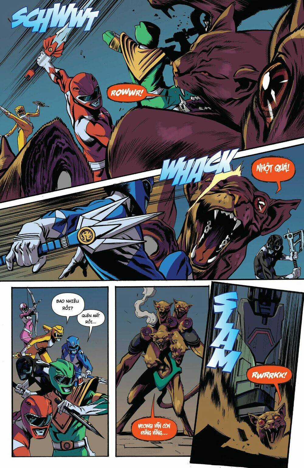 Mighty Morphin Power Rangers Chapter 21 trang 17