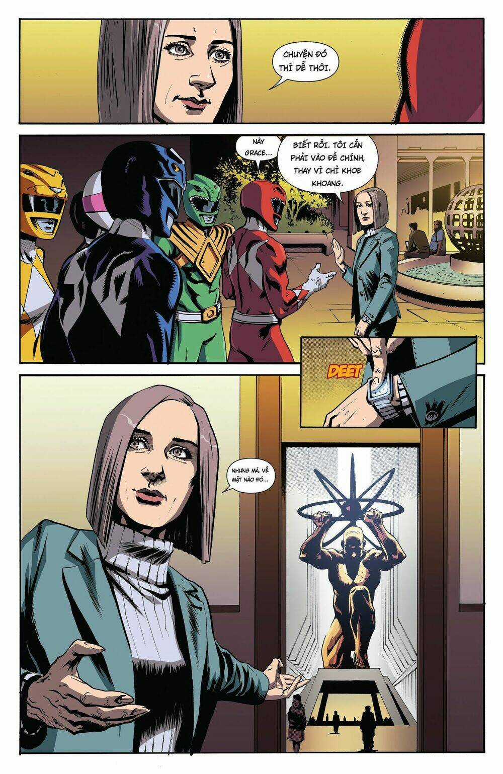 Mighty Morphin Power Rangers Chapter 21 trang 8