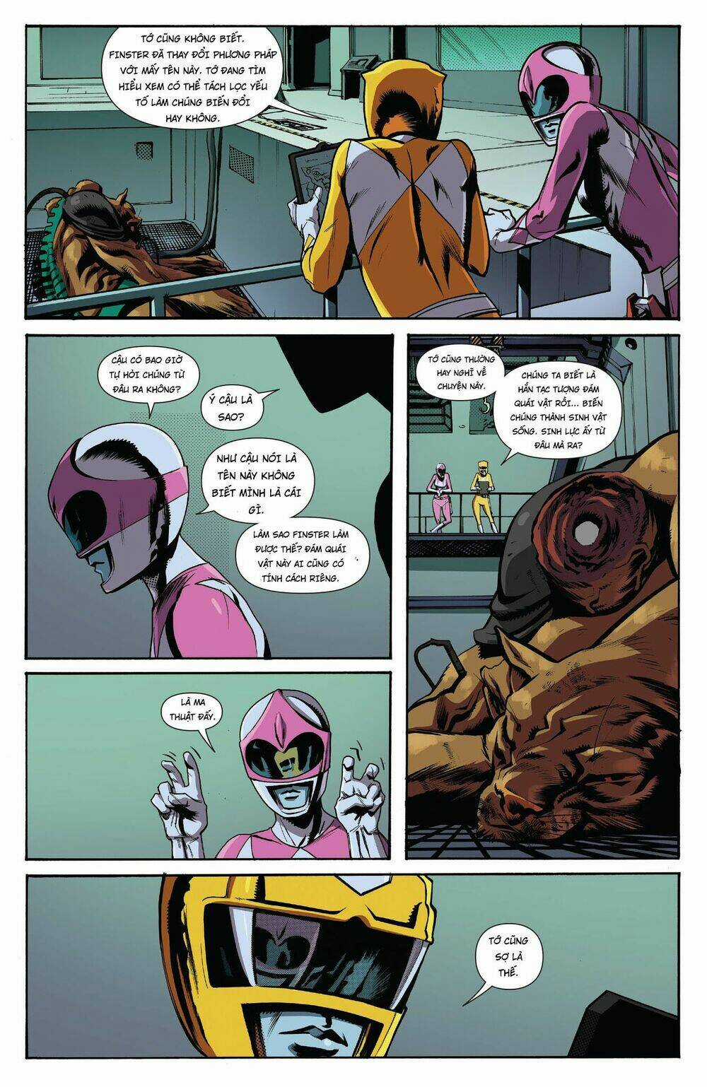 Mighty Morphin Power Rangers Chapter 22 trang 10