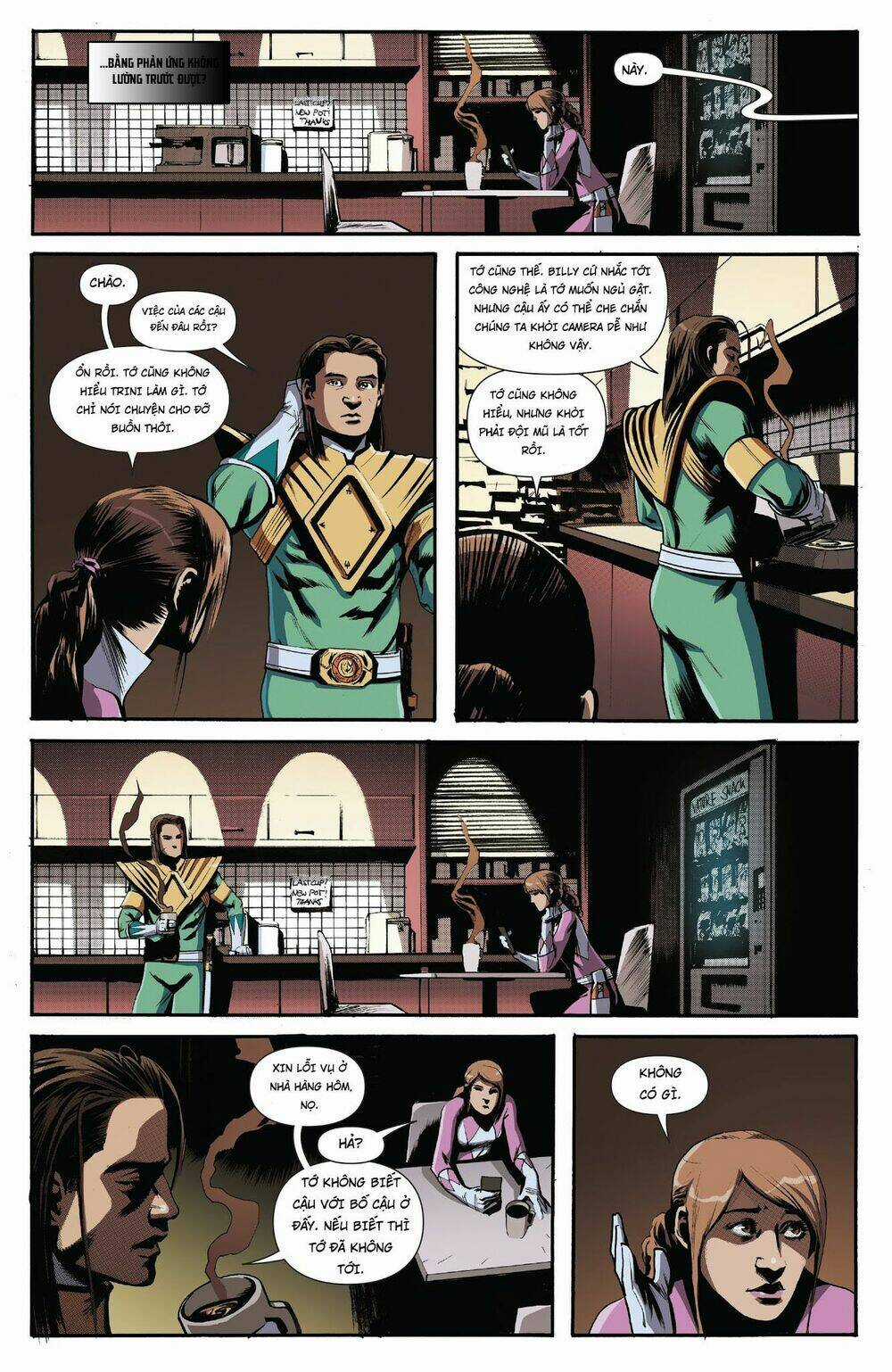 Mighty Morphin Power Rangers Chapter 22 trang 16