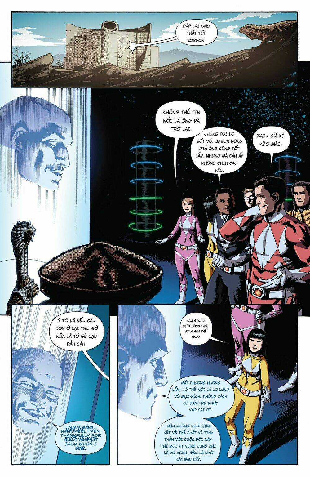 Mighty Morphin Power Rangers Chapter 22 trang 5