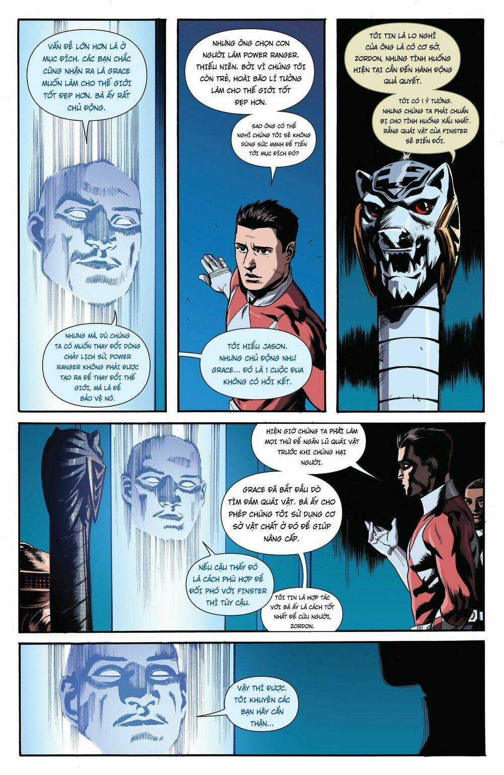 Mighty Morphin Power Rangers Chapter 22 trang 8
