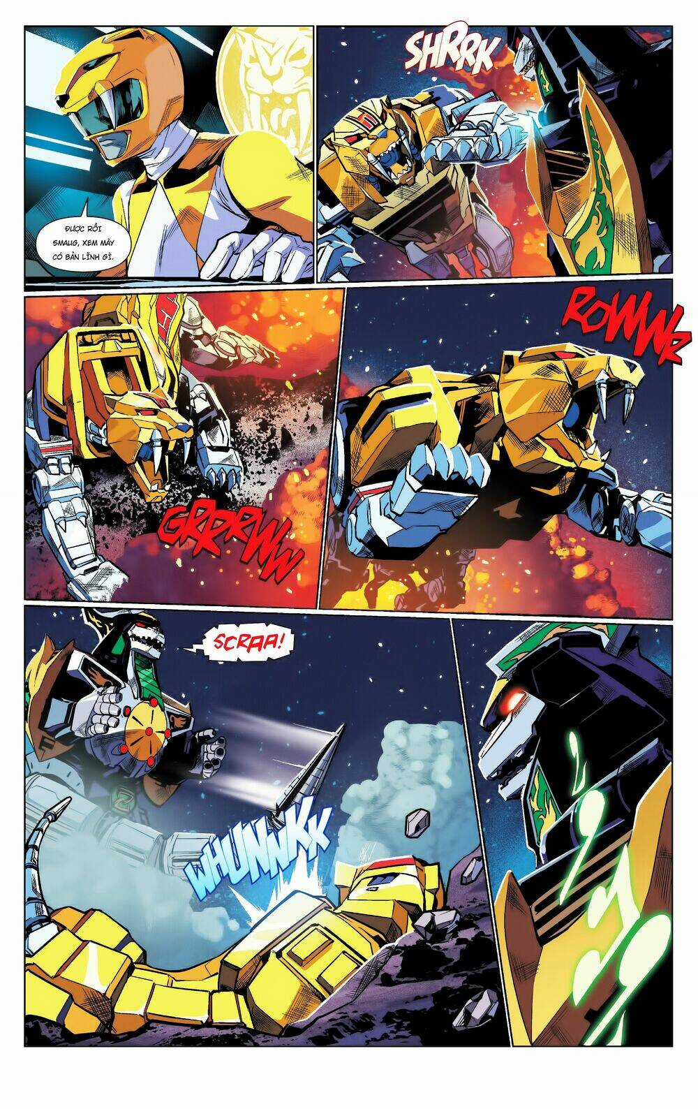 Mighty Morphin Power Rangers Chapter 3 trang 12