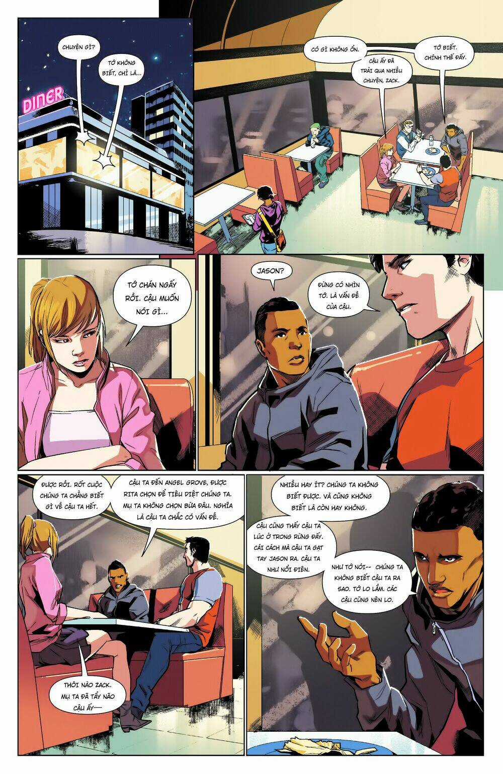 Mighty Morphin Power Rangers Chapter 3 trang 15