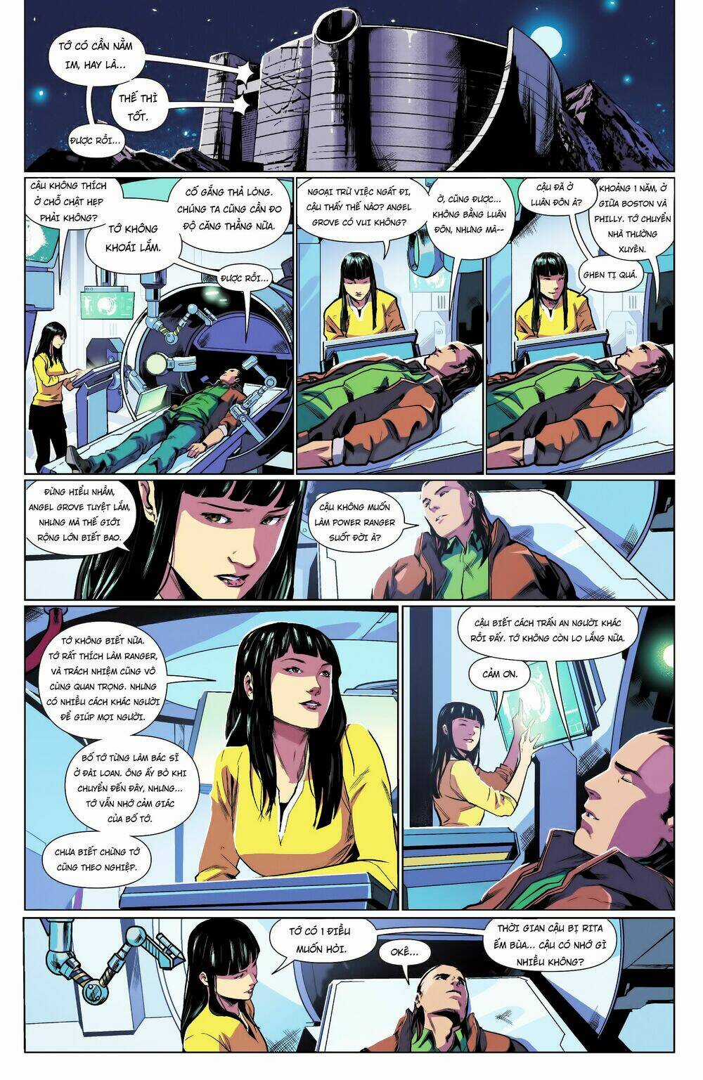 Mighty Morphin Power Rangers Chapter 3 trang 8