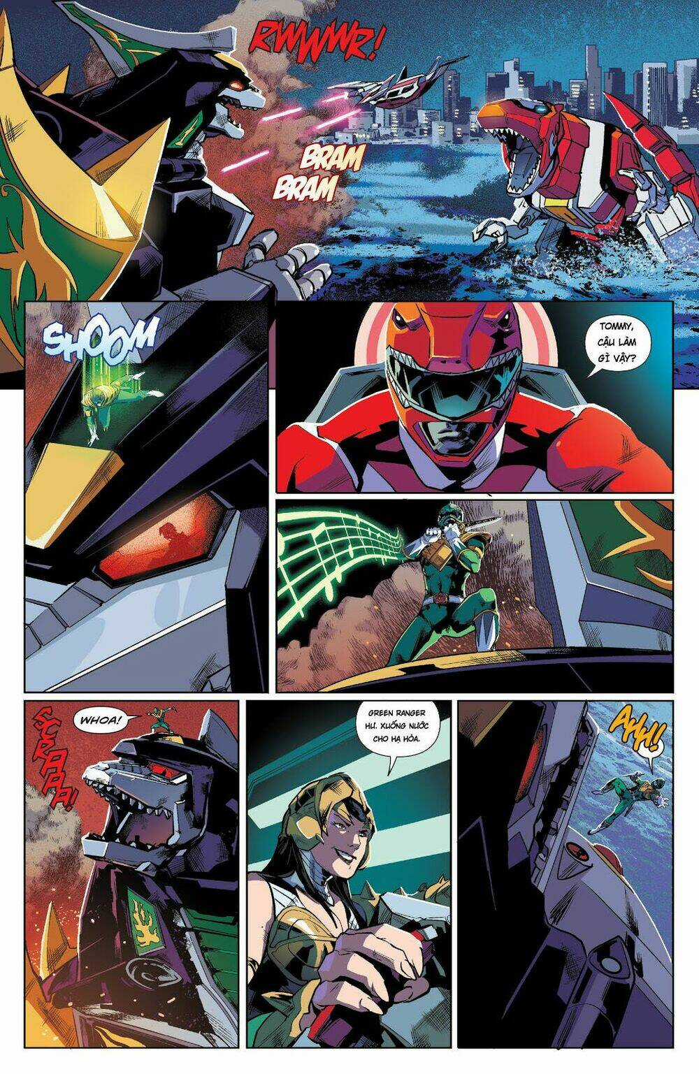Mighty Morphin Power Rangers Chapter 4 trang 12