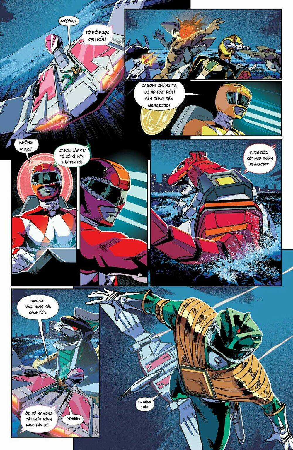 Mighty Morphin Power Rangers Chapter 4 trang 13