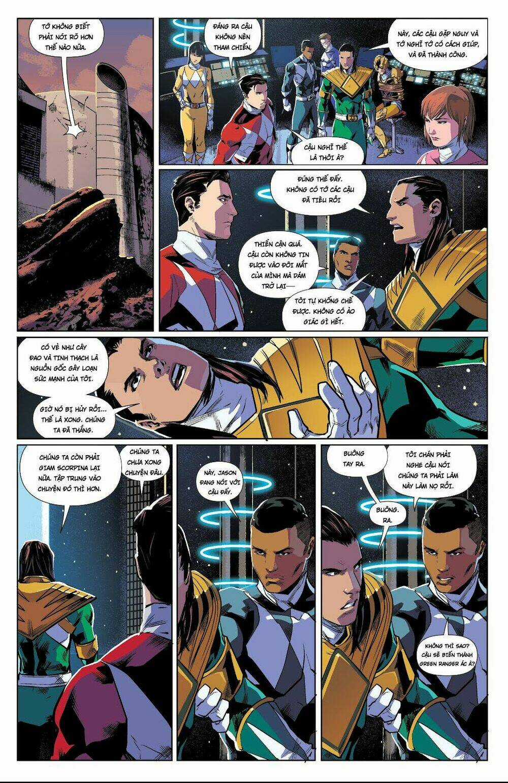 Mighty Morphin Power Rangers Chapter 4 trang 17