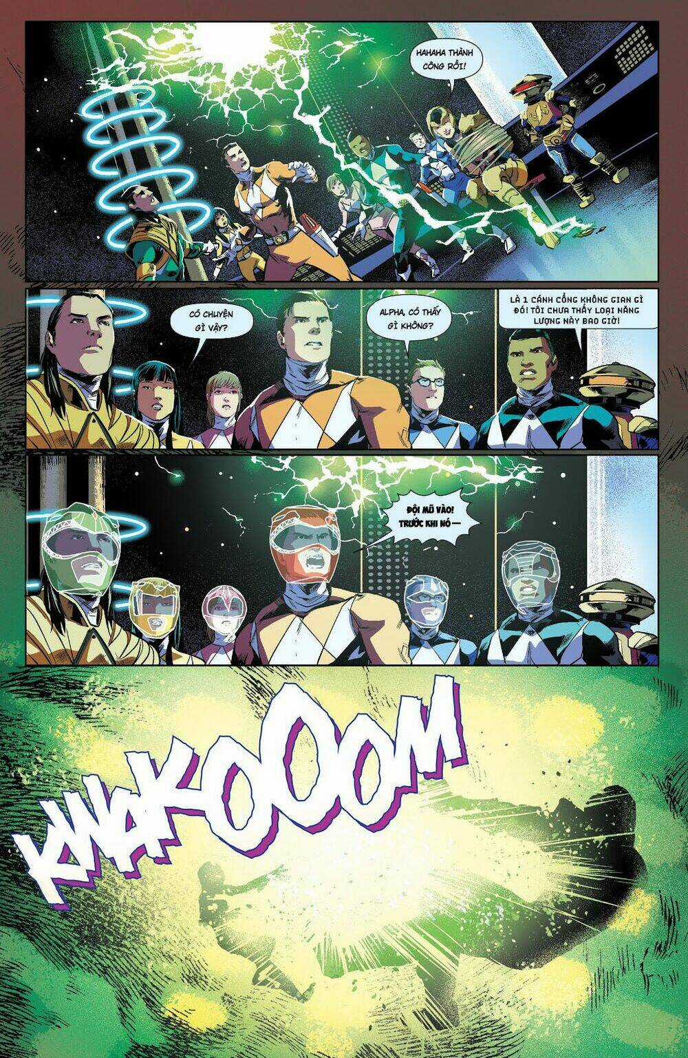 Mighty Morphin Power Rangers Chapter 4 trang 19