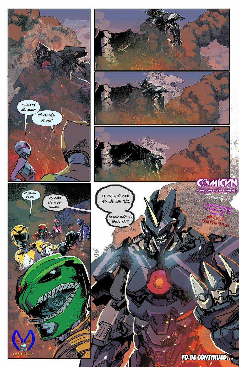 Mighty Morphin Power Rangers Chapter 4 trang 21