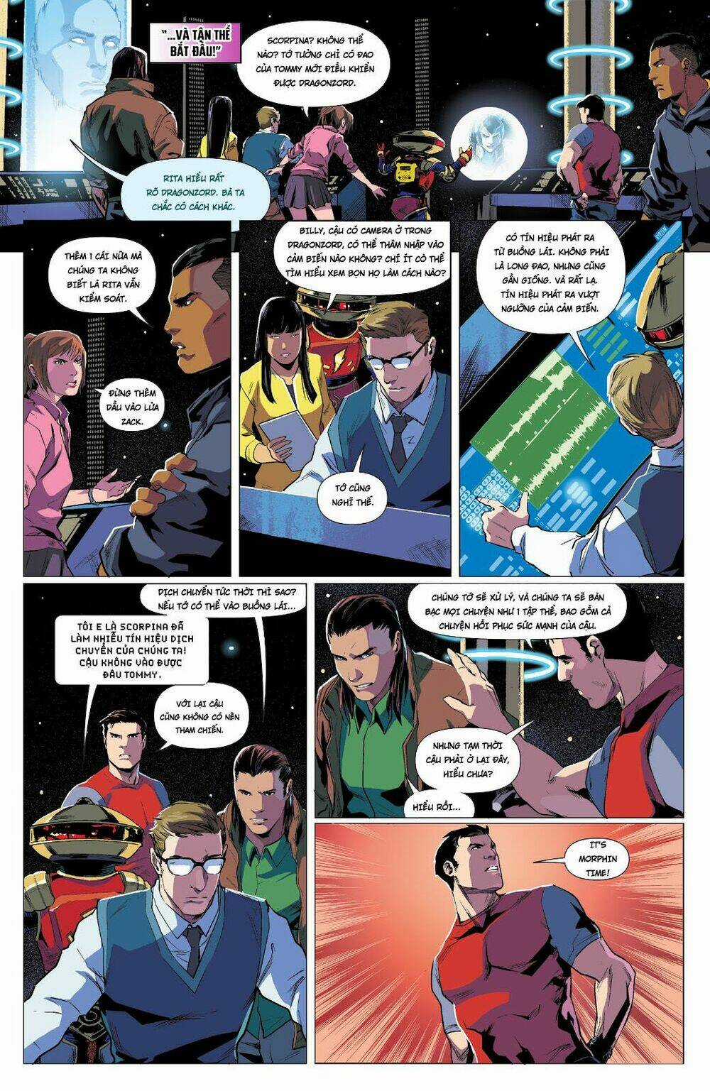 Mighty Morphin Power Rangers Chapter 4 trang 3