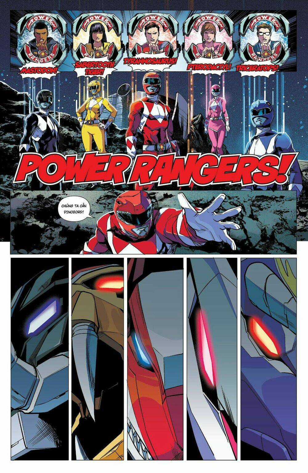 Mighty Morphin Power Rangers Chapter 4 trang 4