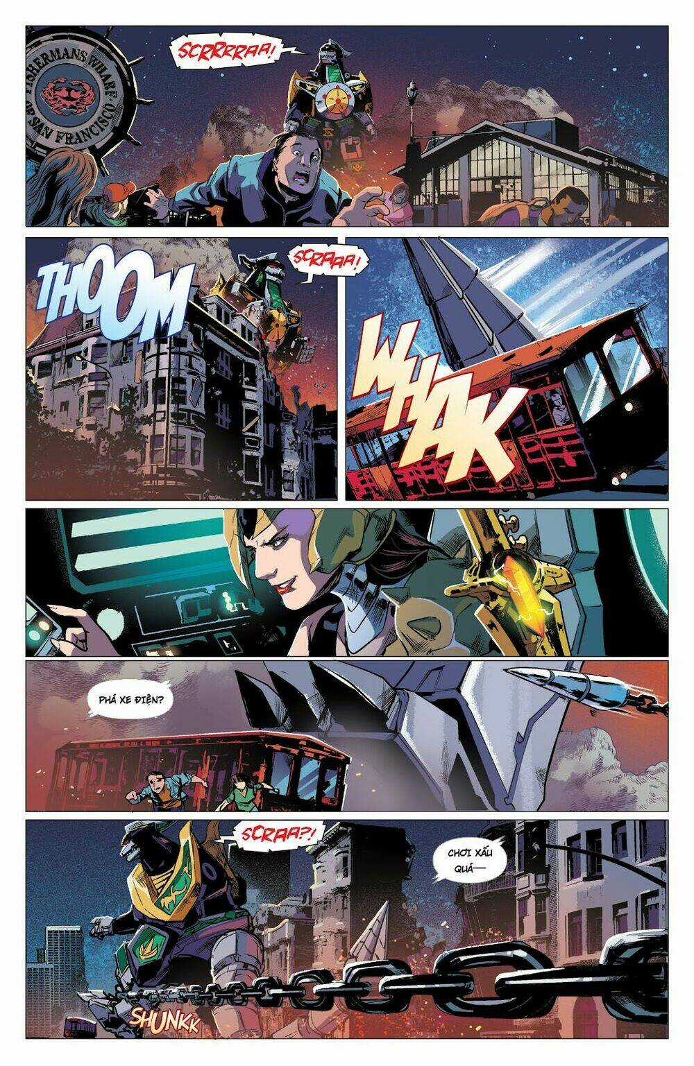 Mighty Morphin Power Rangers Chapter 4 trang 5