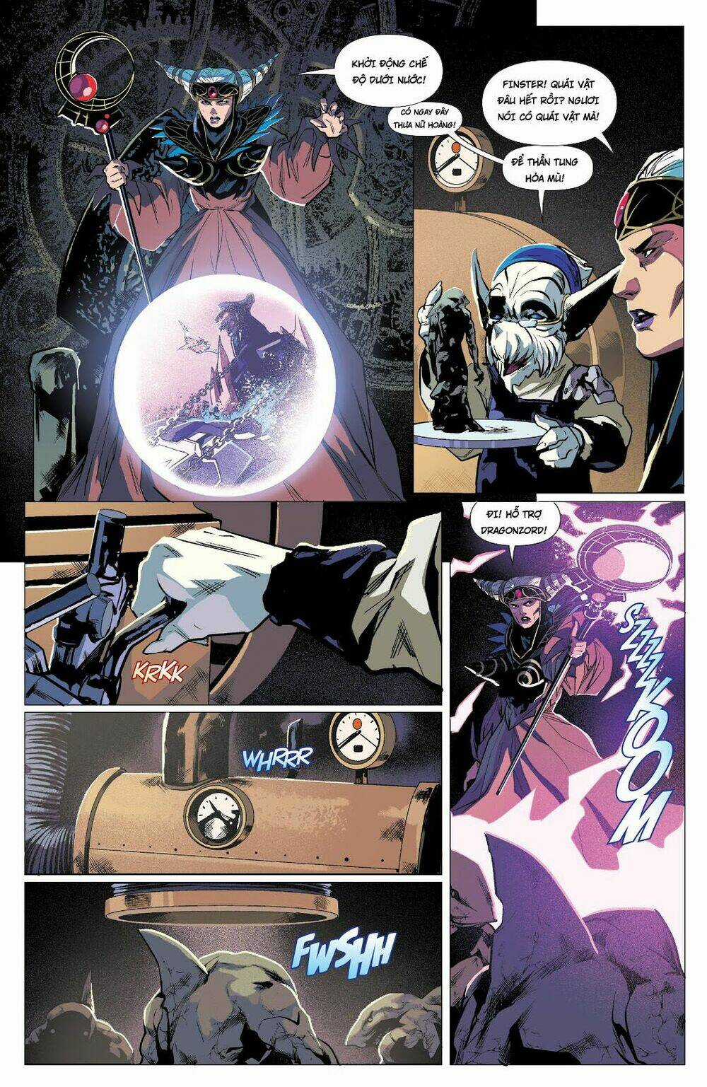 Mighty Morphin Power Rangers Chapter 4 trang 7