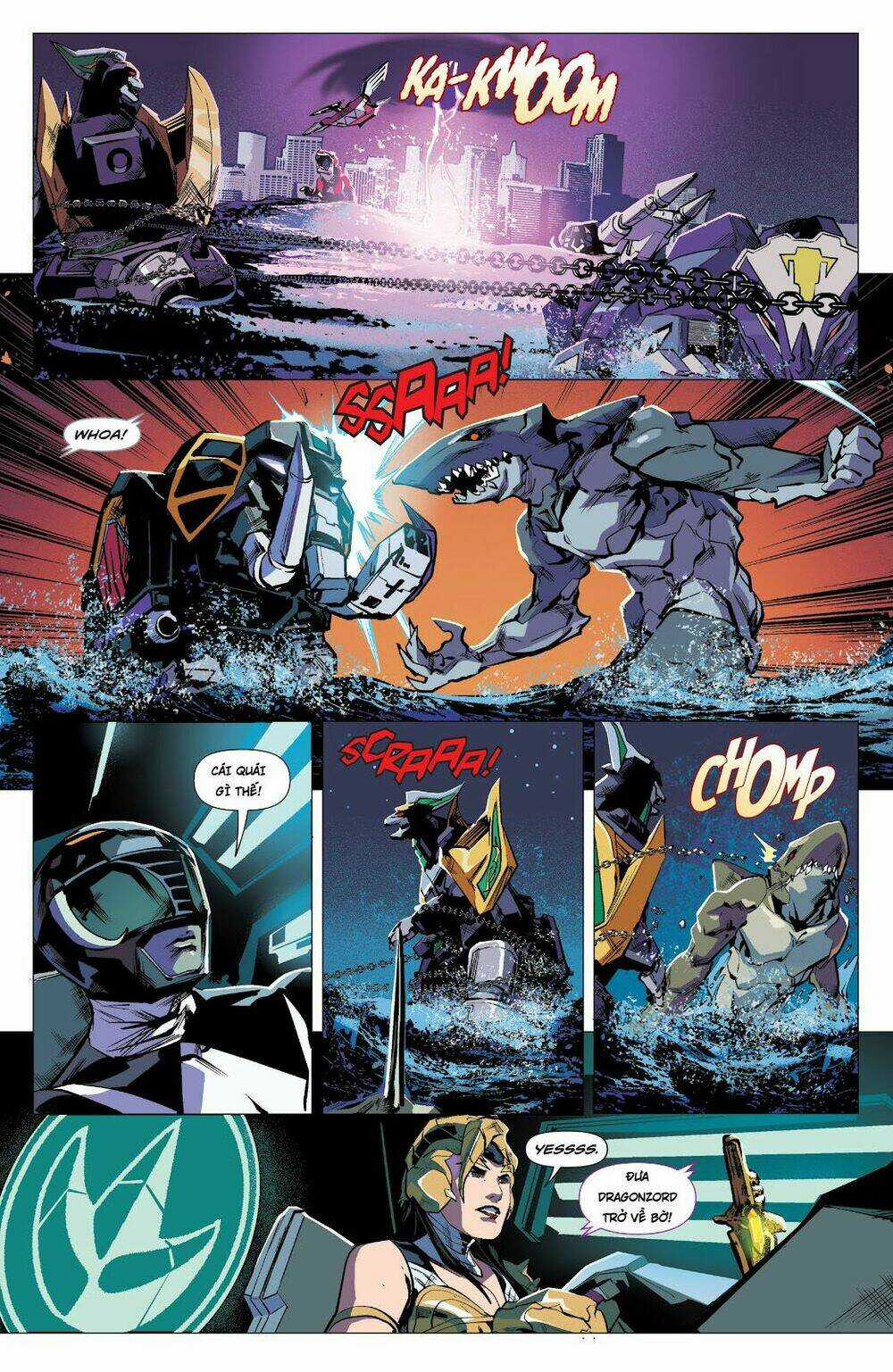 Mighty Morphin Power Rangers Chapter 4 trang 8