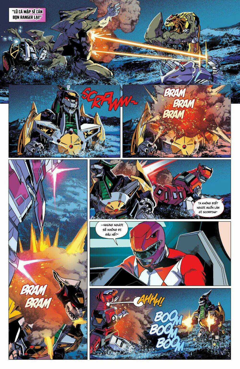 Mighty Morphin Power Rangers Chapter 4 trang 9
