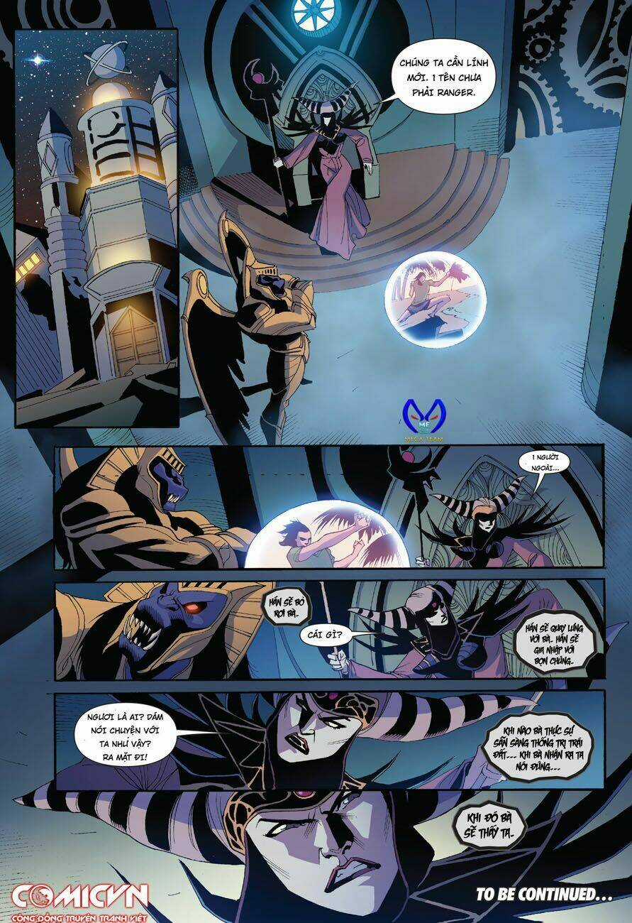 Mighty Morphin Power Rangers Chapter 5 trang 21