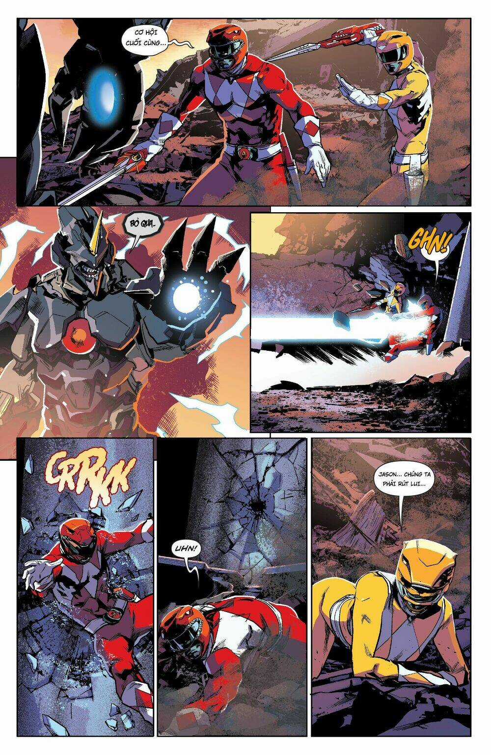 Mighty Morphin Power Rangers Chapter 6 trang 10