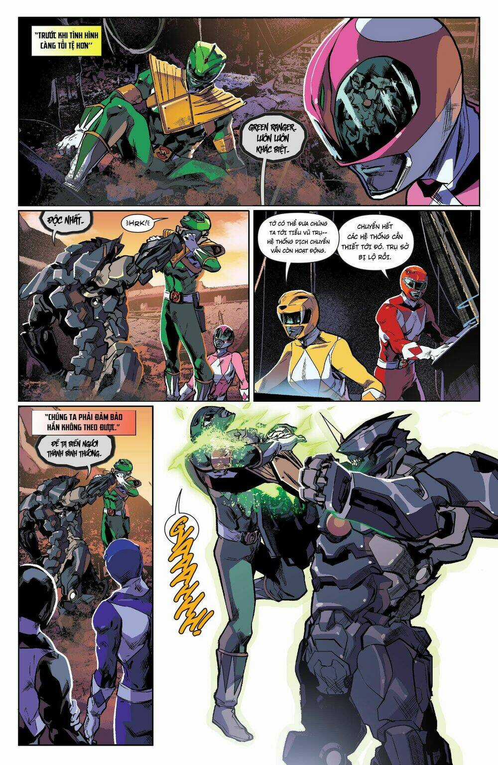 Mighty Morphin Power Rangers Chapter 6 trang 11
