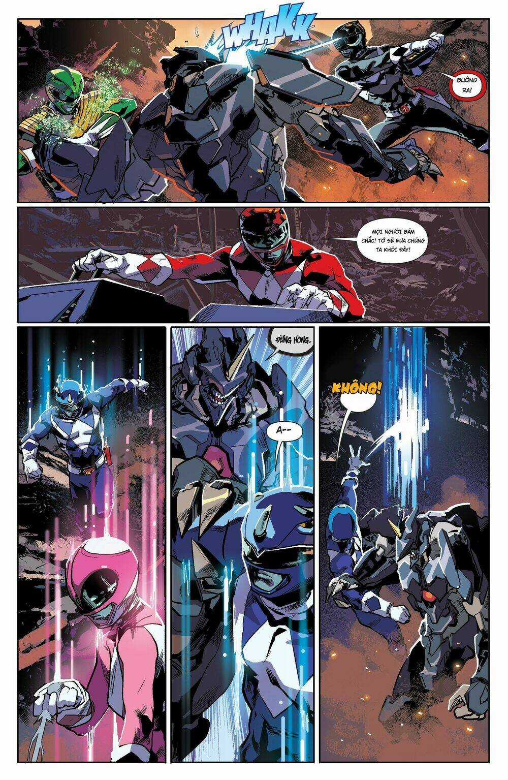 Mighty Morphin Power Rangers Chapter 6 trang 12