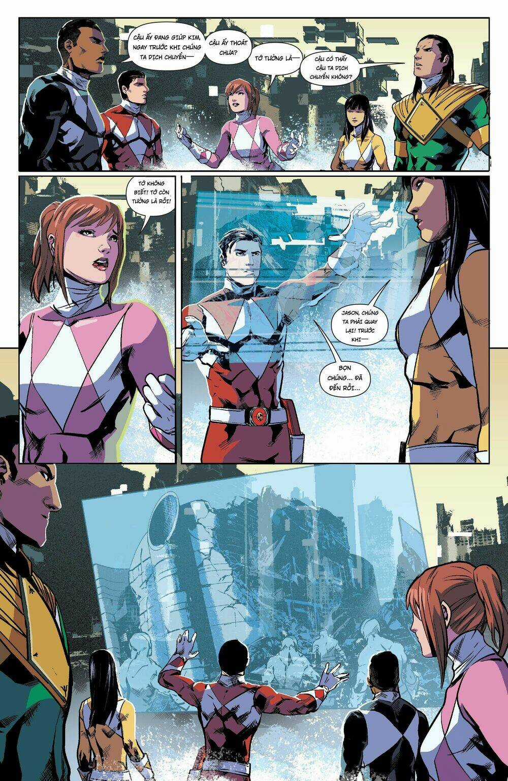Mighty Morphin Power Rangers Chapter 6 trang 15