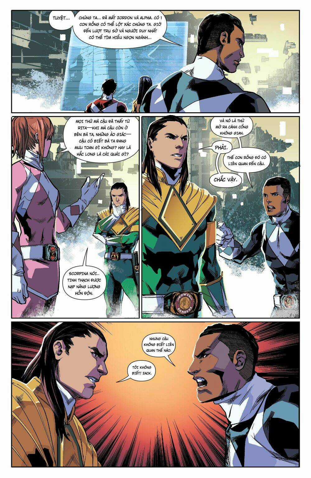 Mighty Morphin Power Rangers Chapter 6 trang 16