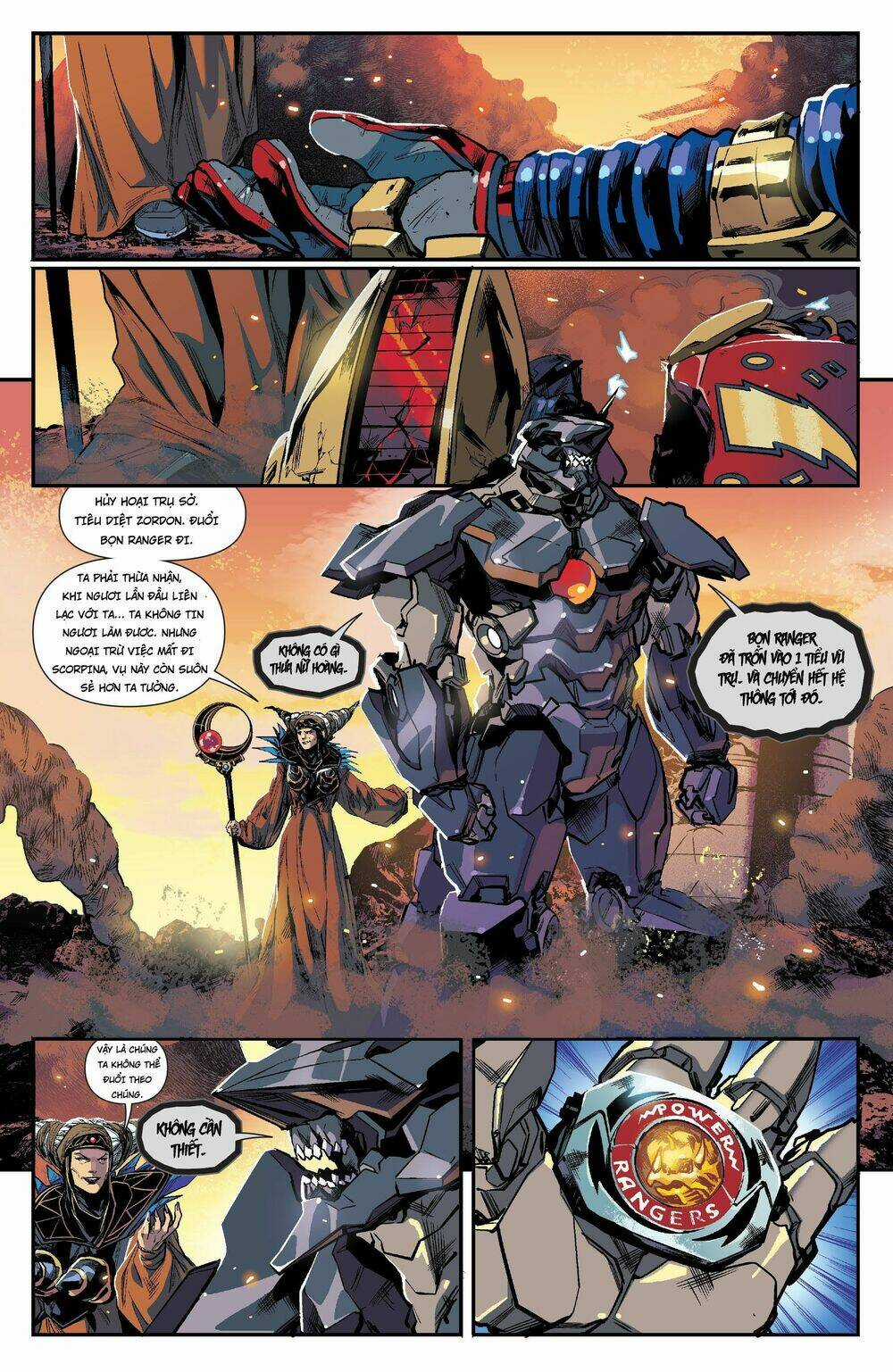 Mighty Morphin Power Rangers Chapter 6 trang 18