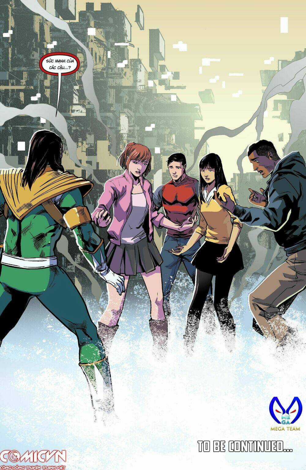 Mighty Morphin Power Rangers Chapter 6 trang 21