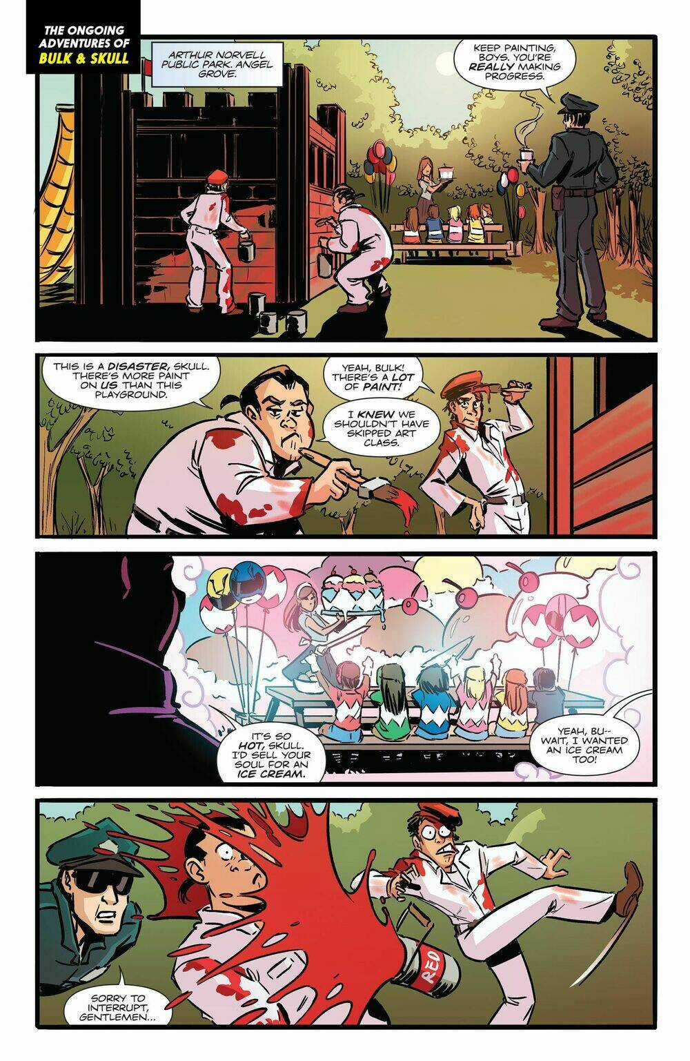 Mighty Morphin Power Rangers Chapter 6 trang 22