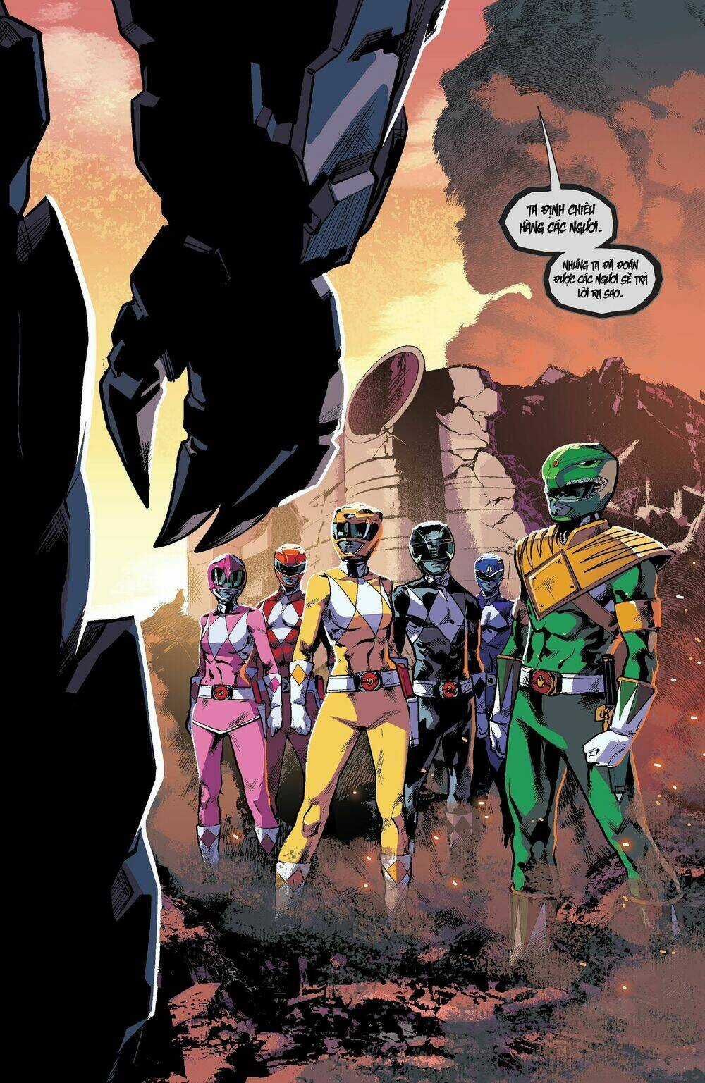 Mighty Morphin Power Rangers Chapter 6 trang 4