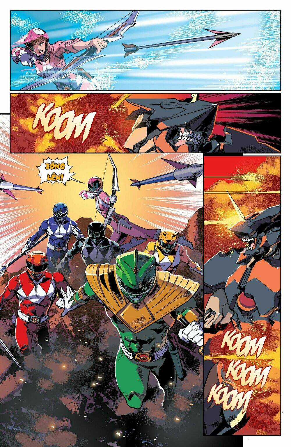 Mighty Morphin Power Rangers Chapter 6 trang 7