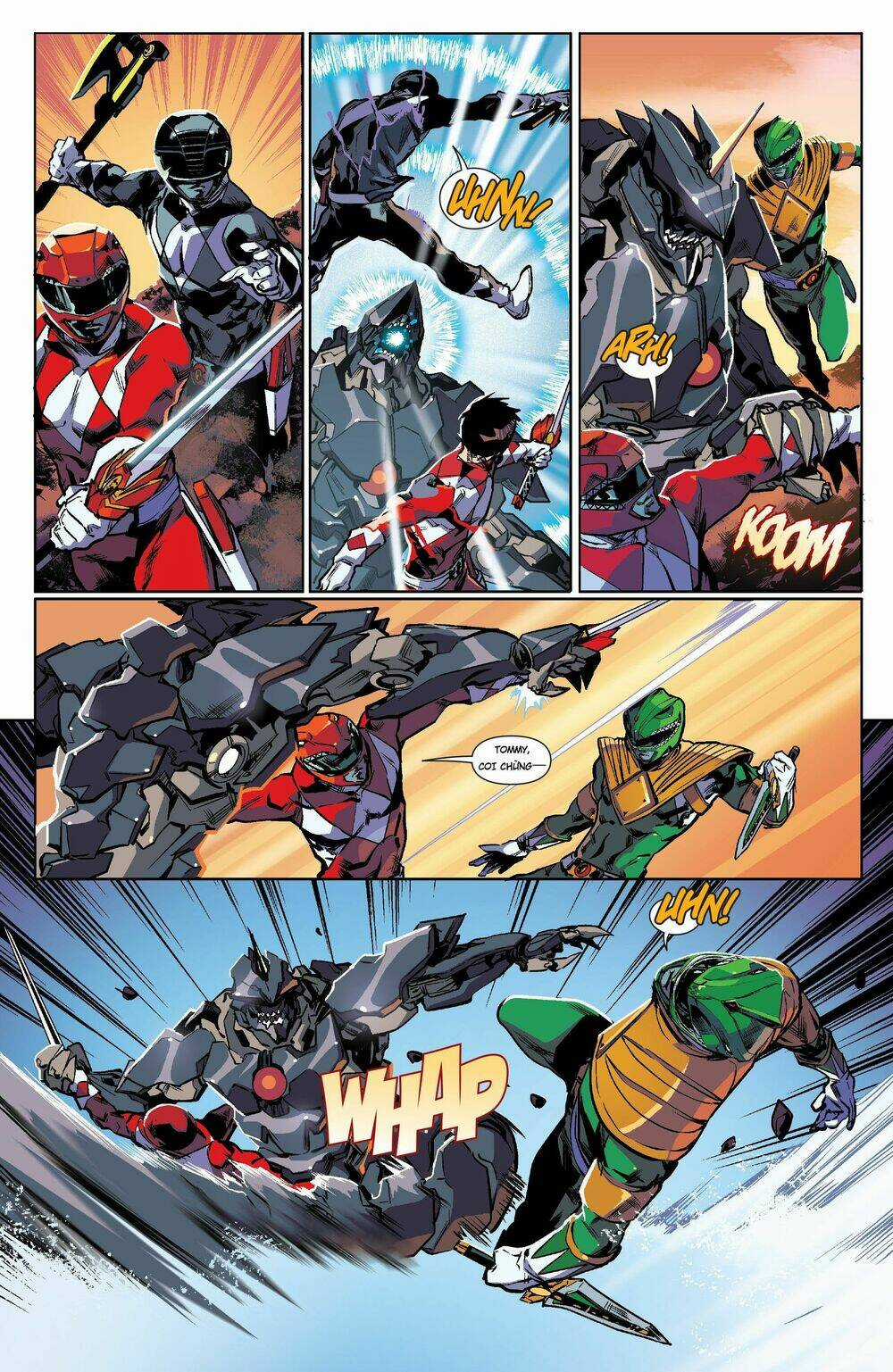 Mighty Morphin Power Rangers Chapter 6 trang 8