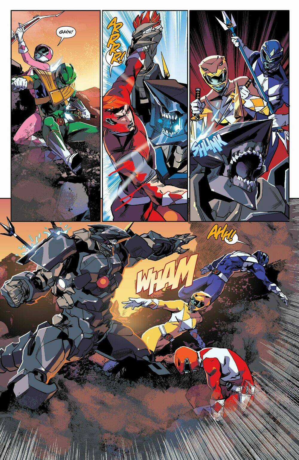 Mighty Morphin Power Rangers Chapter 6 trang 9