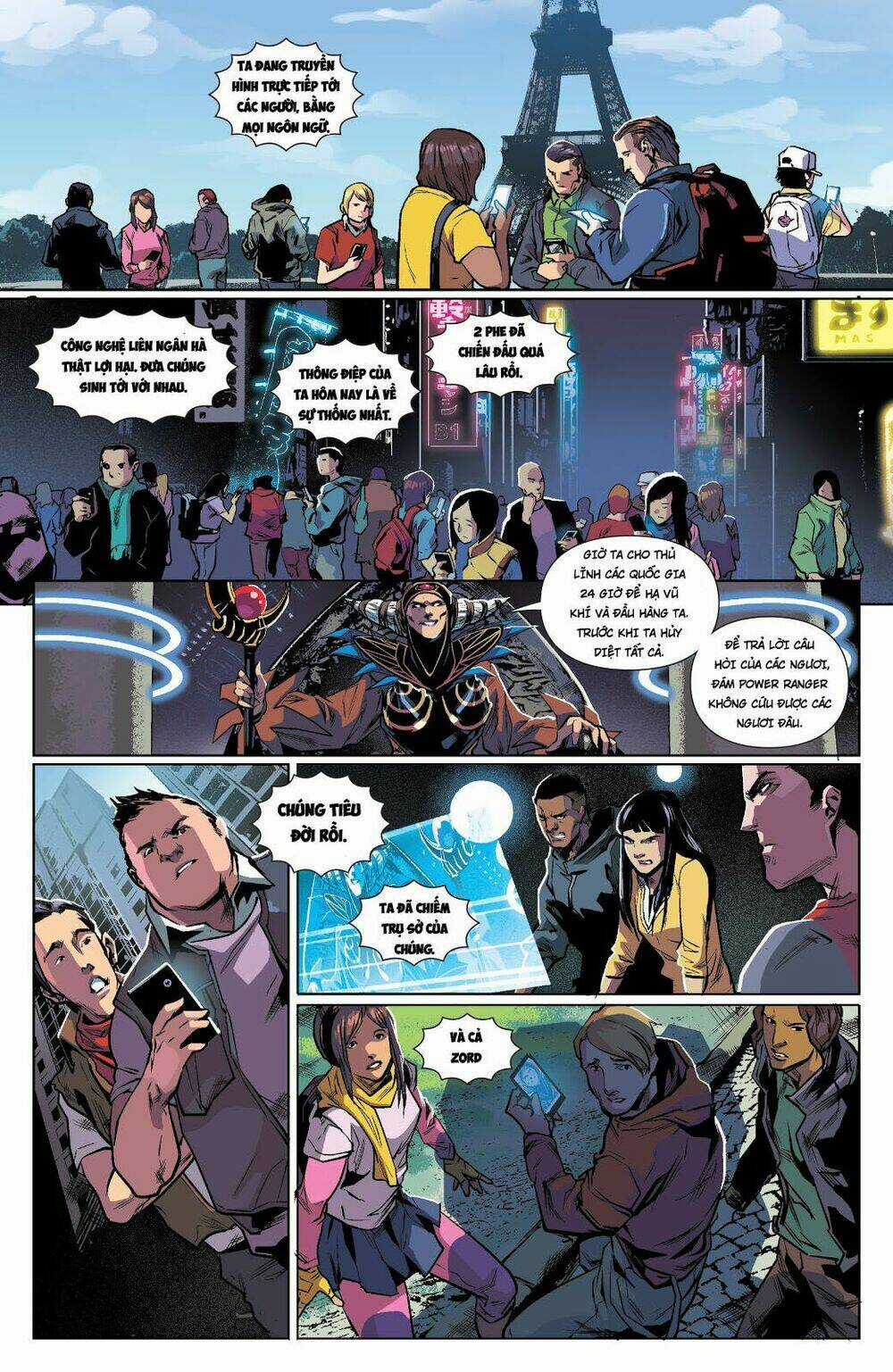 Mighty Morphin Power Rangers Chapter 7 trang 10