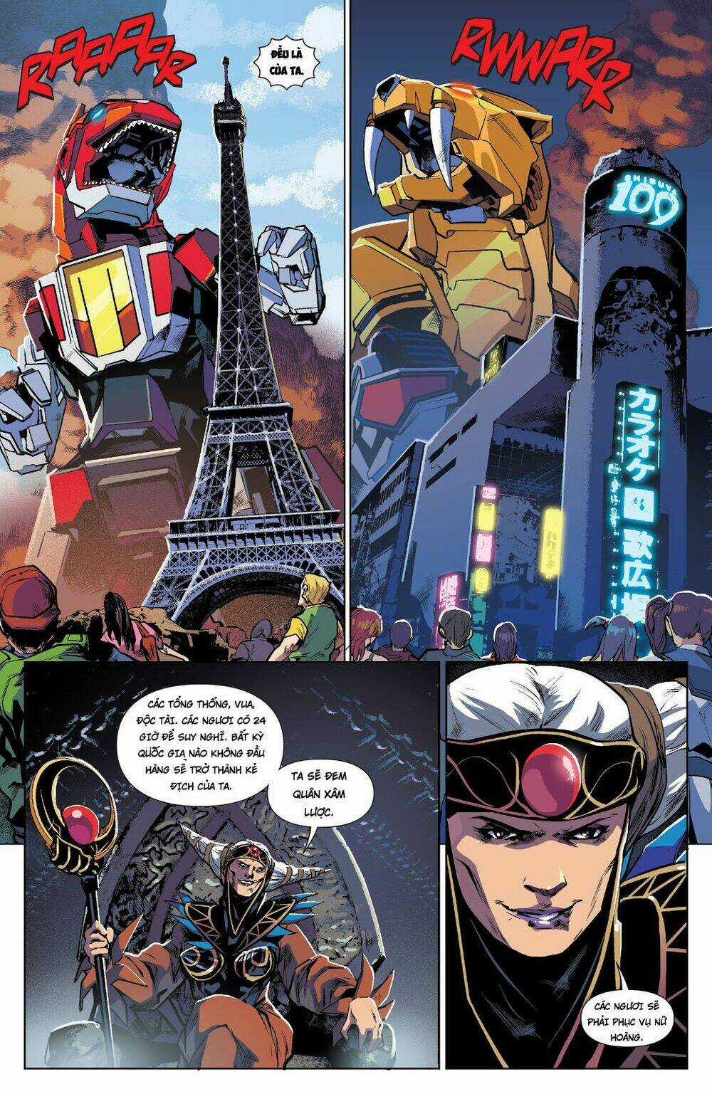 Mighty Morphin Power Rangers Chapter 7 trang 11