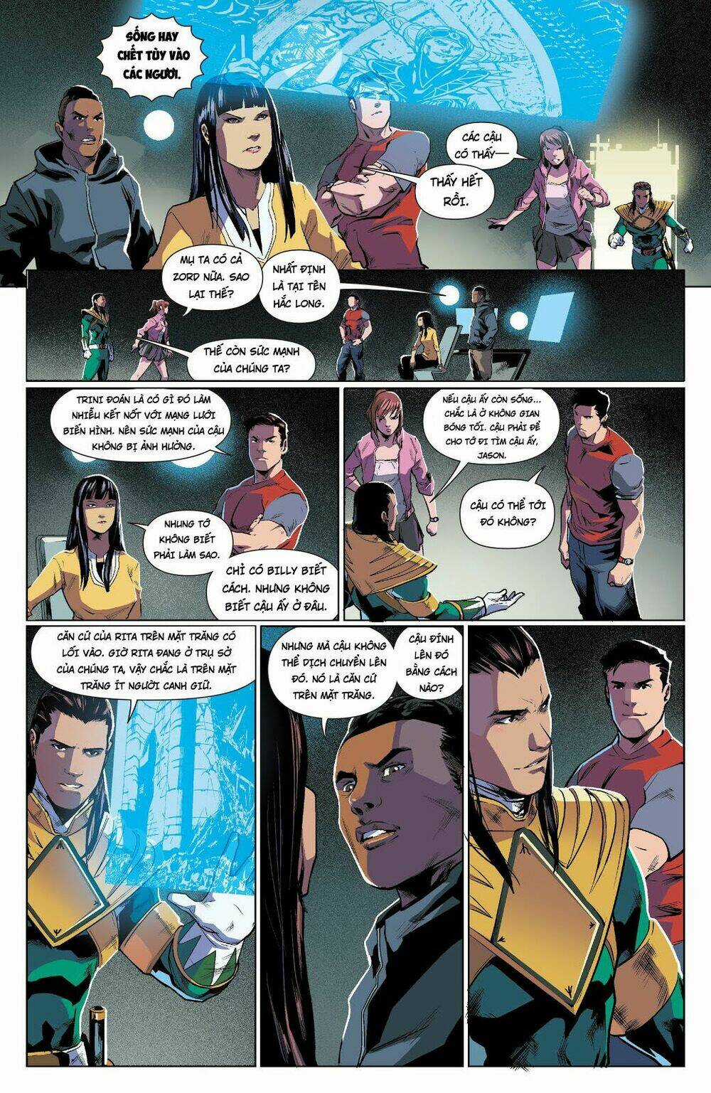 Mighty Morphin Power Rangers Chapter 7 trang 12