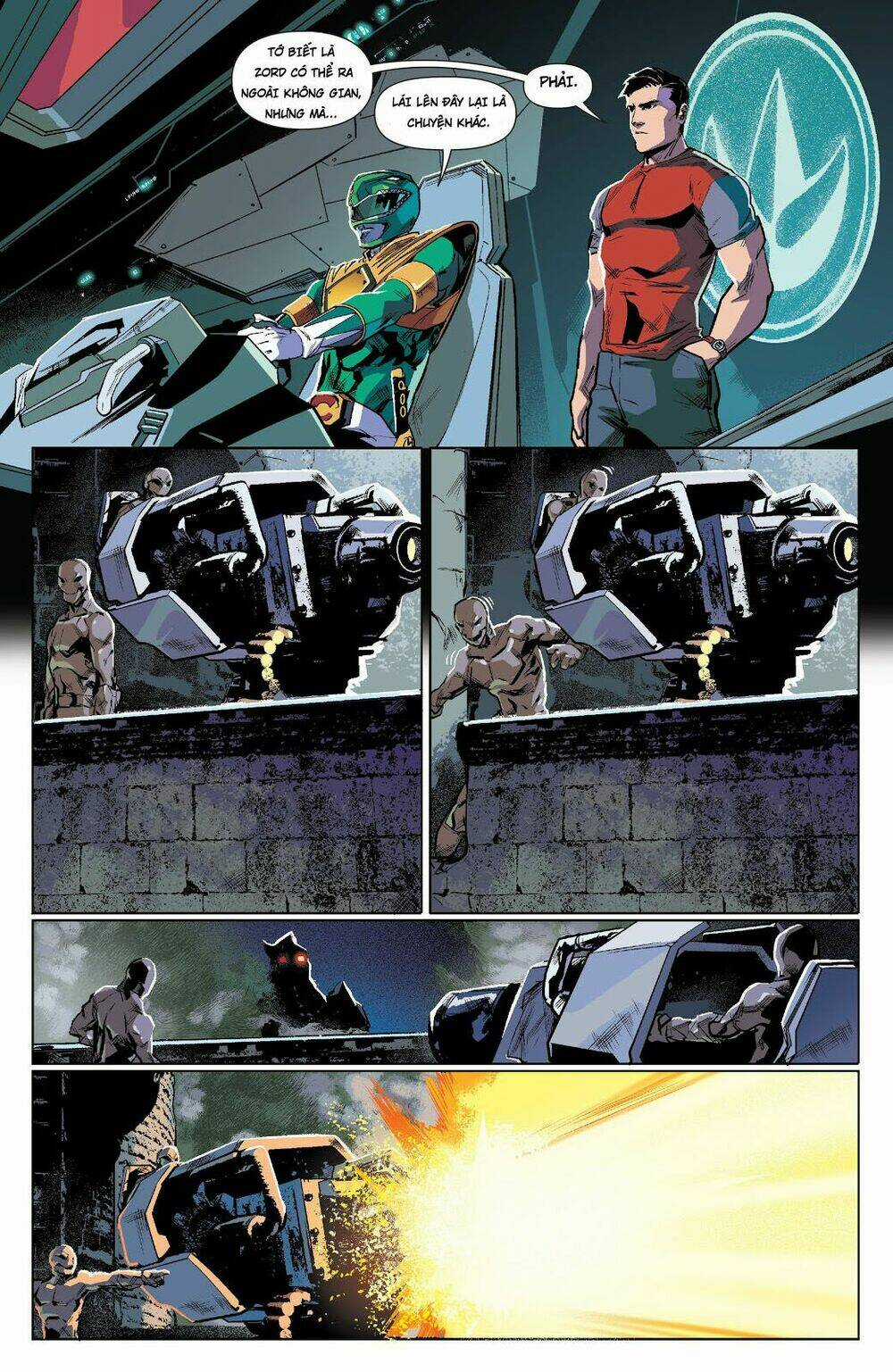 Mighty Morphin Power Rangers Chapter 7 trang 14