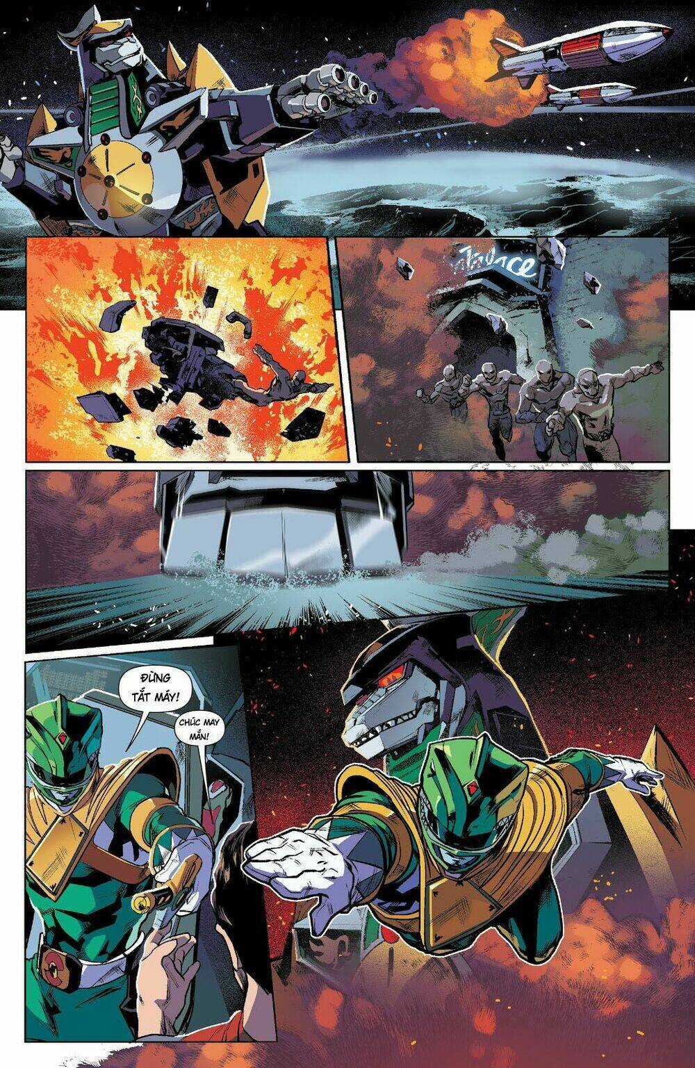 Mighty Morphin Power Rangers Chapter 7 trang 15