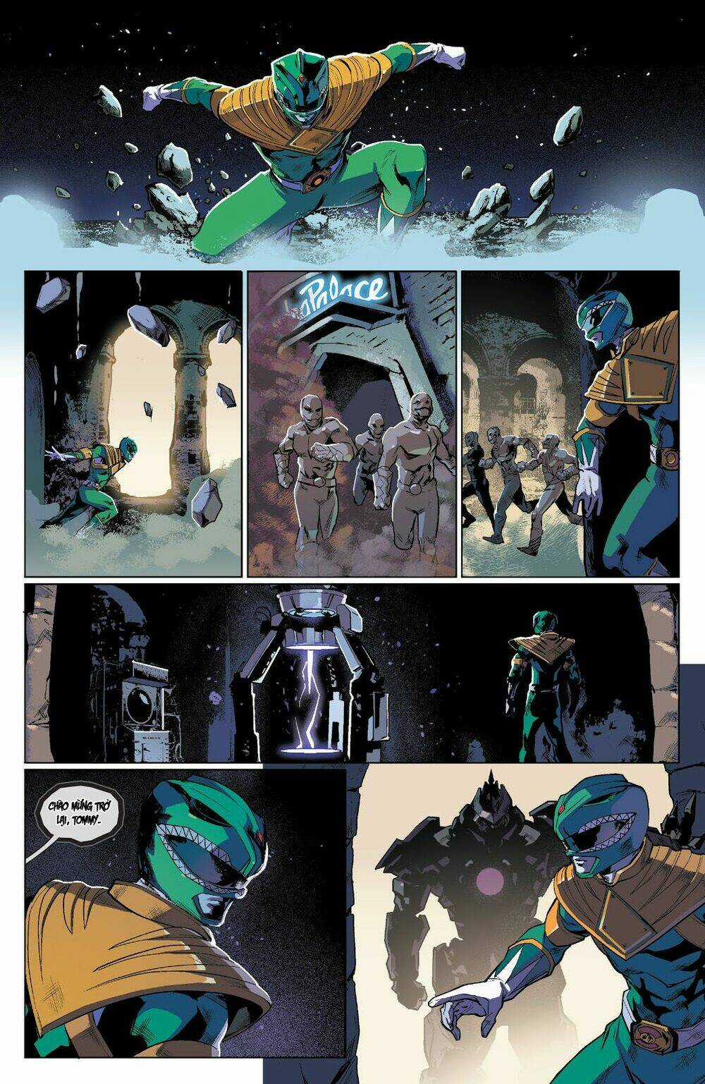 Mighty Morphin Power Rangers Chapter 7 trang 16