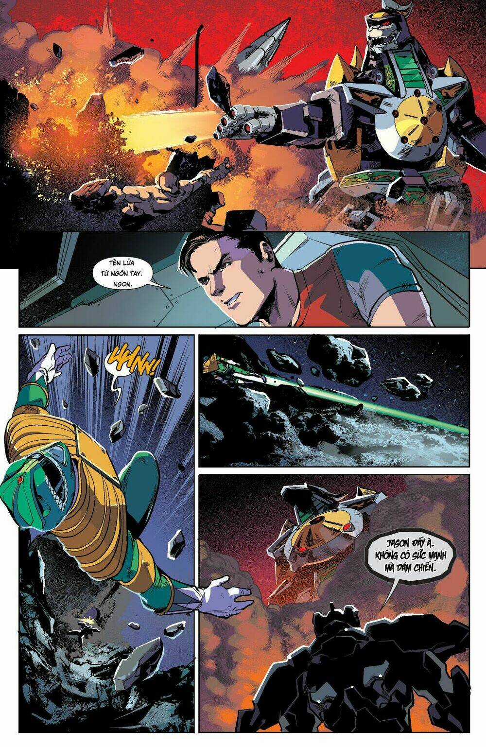 Mighty Morphin Power Rangers Chapter 7 trang 18