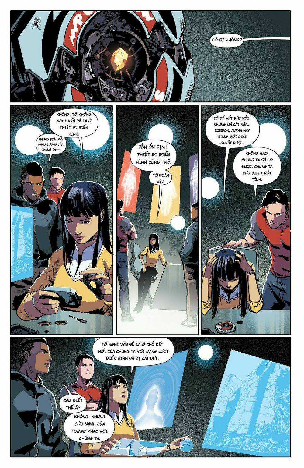 Mighty Morphin Power Rangers Chapter 7 trang 7