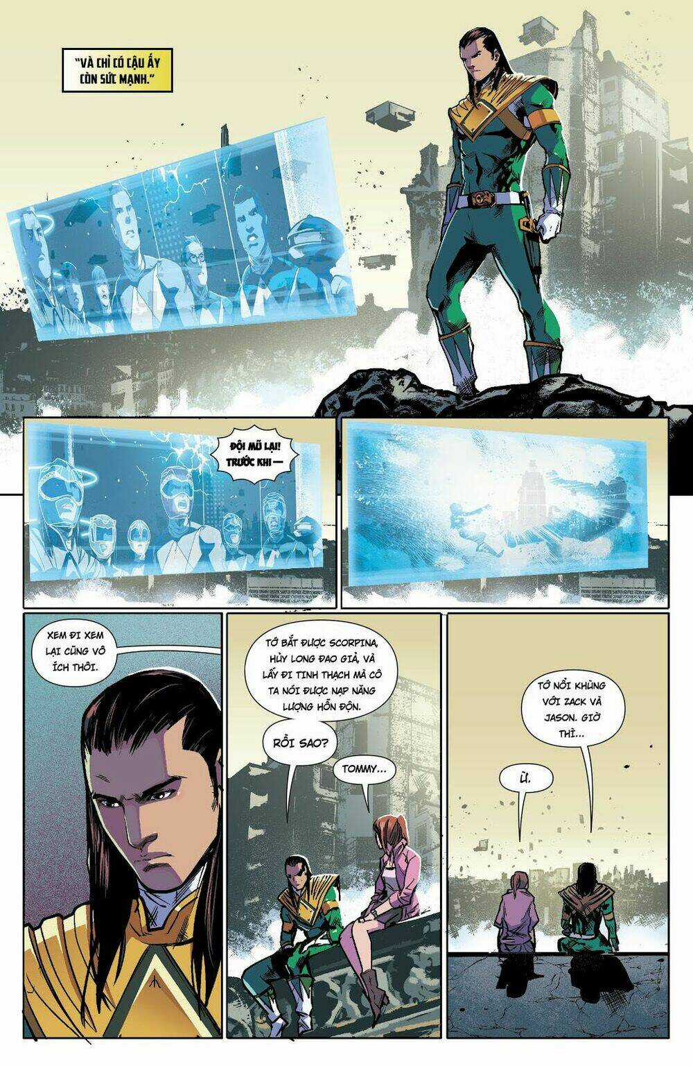 Mighty Morphin Power Rangers Chapter 7 trang 8