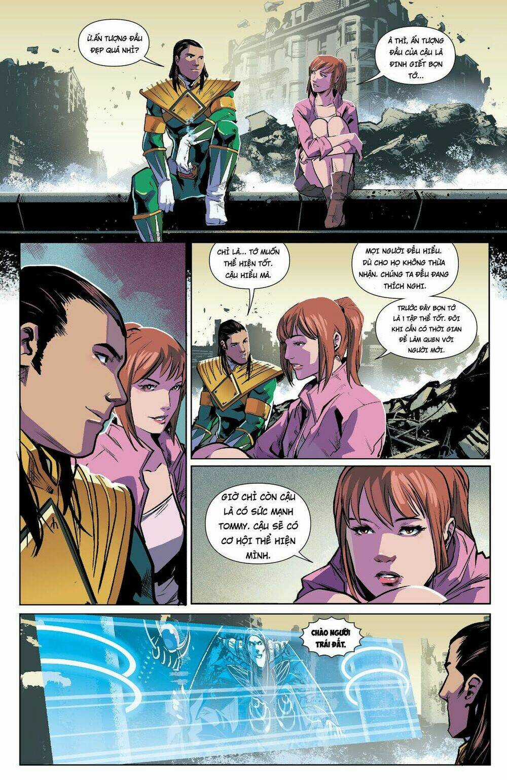 Mighty Morphin Power Rangers Chapter 7 trang 9