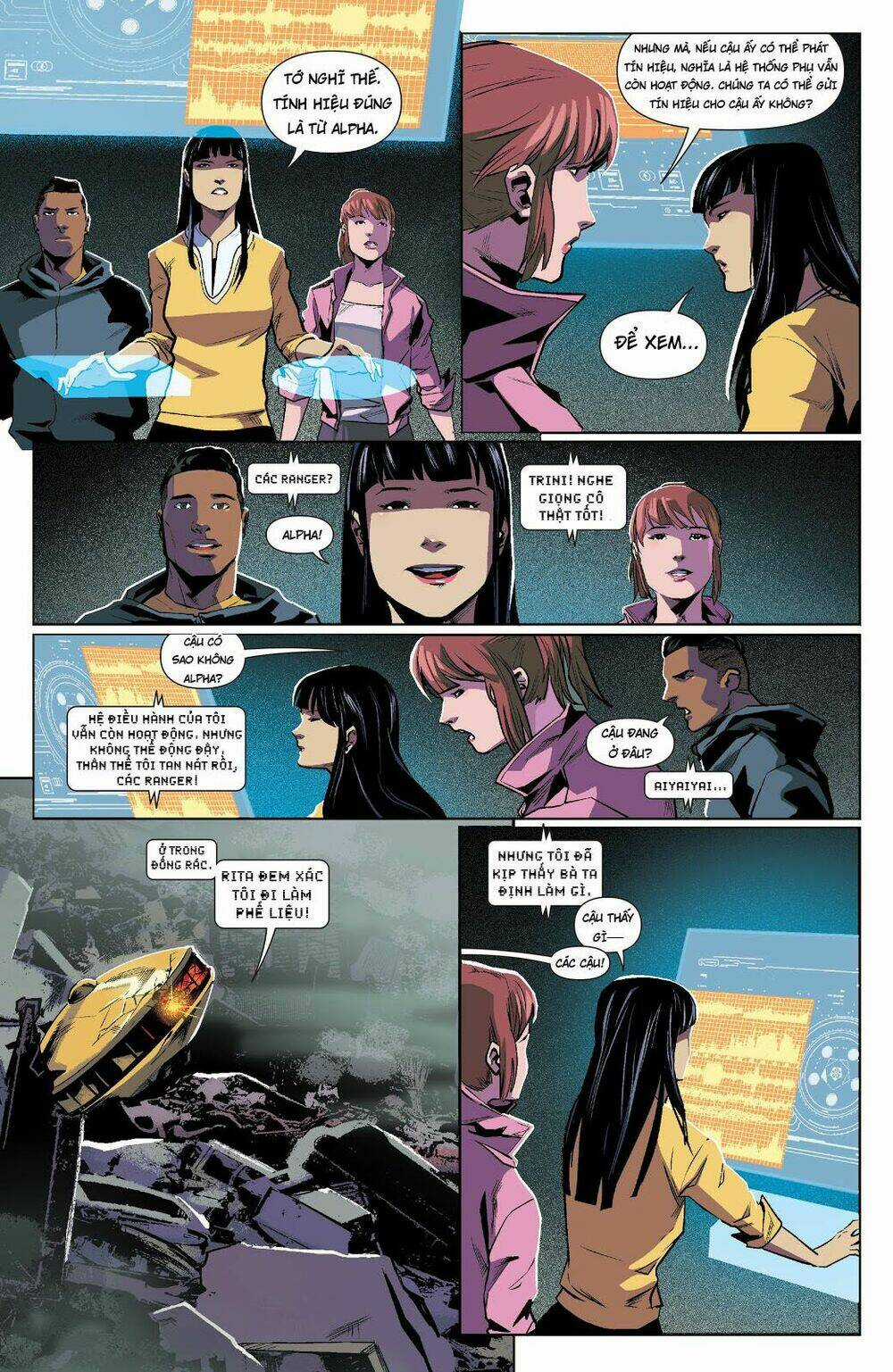 Mighty Morphin Power Rangers Chapter 8 trang 11