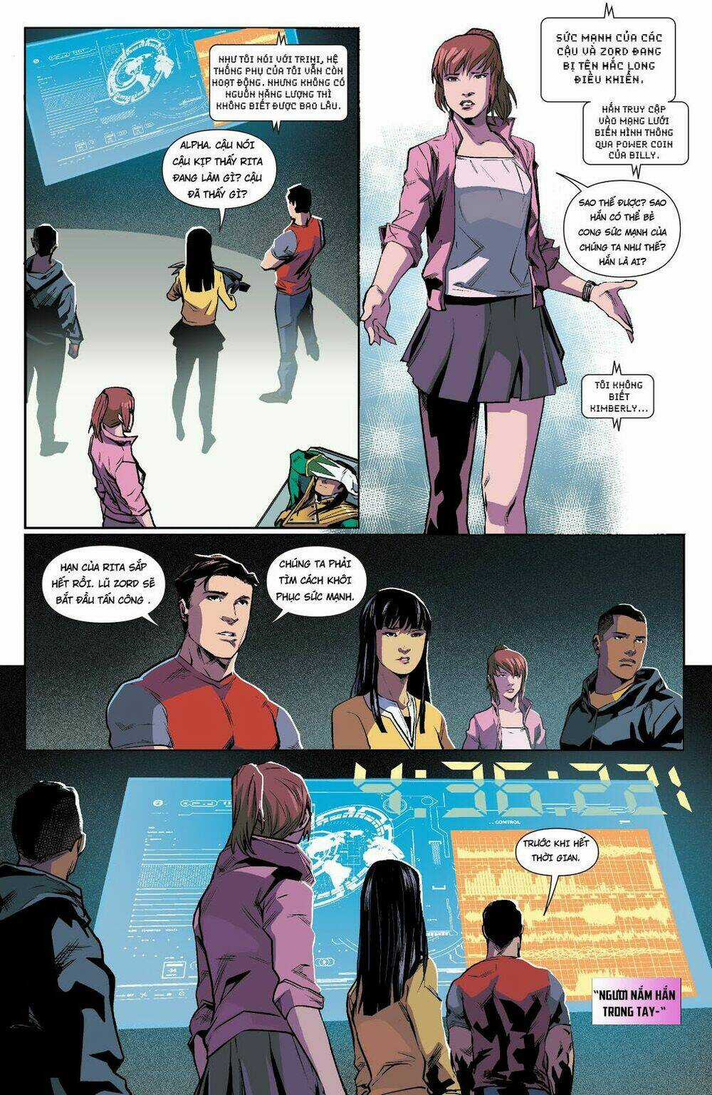 Mighty Morphin Power Rangers Chapter 8 trang 13