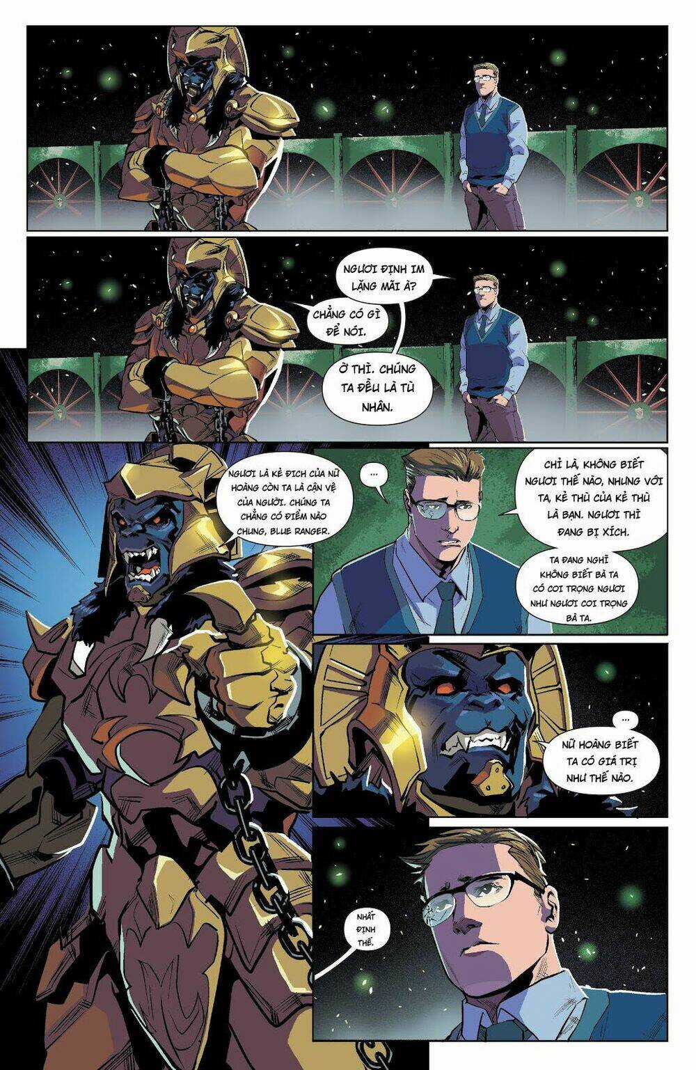 Mighty Morphin Power Rangers Chapter 8 trang 16