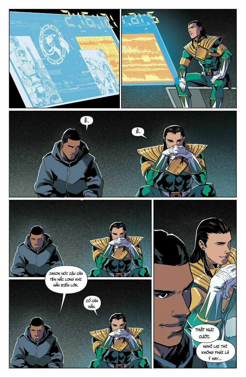 Mighty Morphin Power Rangers Chapter 8 trang 17
