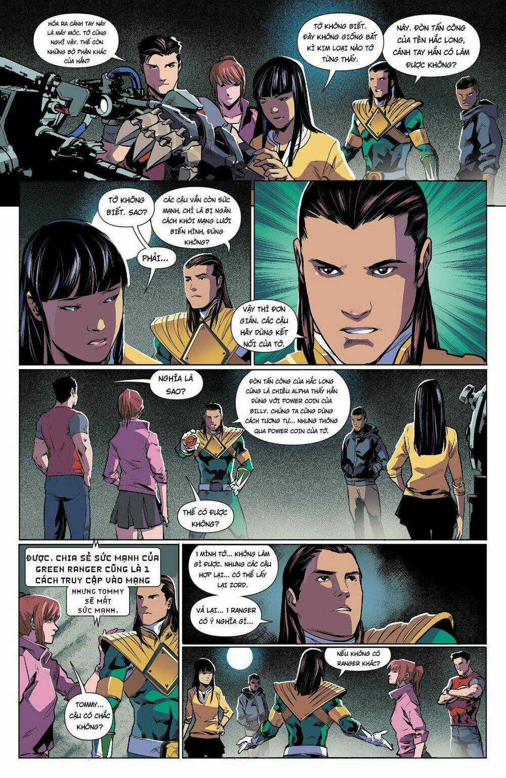 Mighty Morphin Power Rangers Chapter 8 trang 19